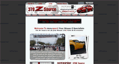 Desktop Screenshot of 370zsource.com